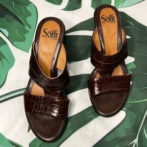 * Sofft brand sandals